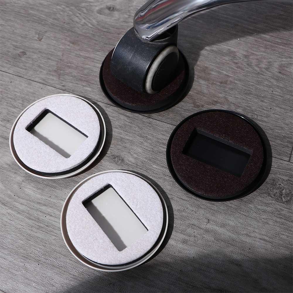 Foot Protector Furniture Caster Cup Chair Wheel Stopper Wheel Fixing Pad Chair Roller Feet Mat