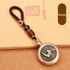 Брелок для автомобиля из латуни с изображением знака зодиака: Креативный, унисекс кулон в подарок