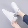 Women Casual Shoes New Spring White Sneakers Breathable Flower Lace-Up Women Sneakers Women Shoes Fashion Embroidered