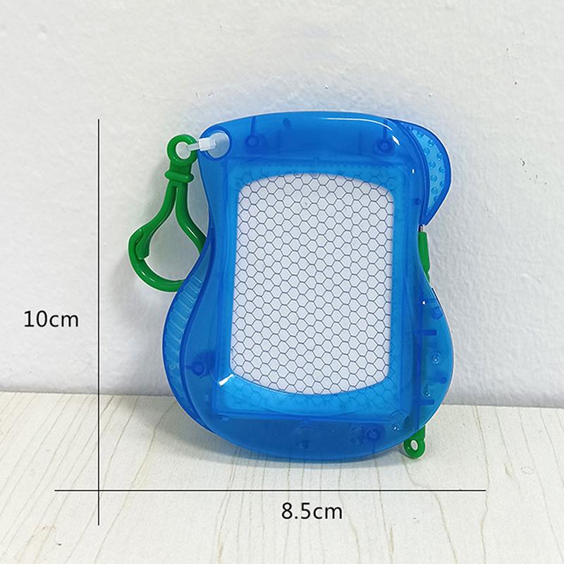 1 шт. Мини-магнитная доска для рисования, стираемый блокнот для записей, брелок для детей, сувениры на день рождения, мини-брелок для записей, игрушка