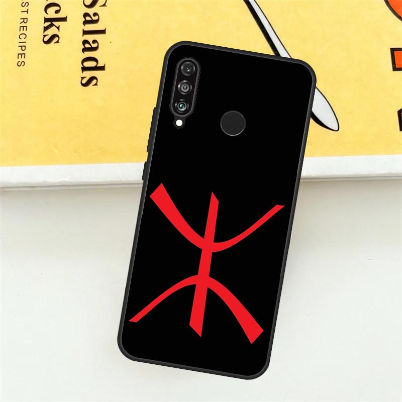 Amazigh Symbol Berber Academy Case For Huawei Nova Y61 Y91 Y60 Y70 Y90 Nova 9 10 SE 11i 8i 3i P20 P30 Pro P40 Lite Cover