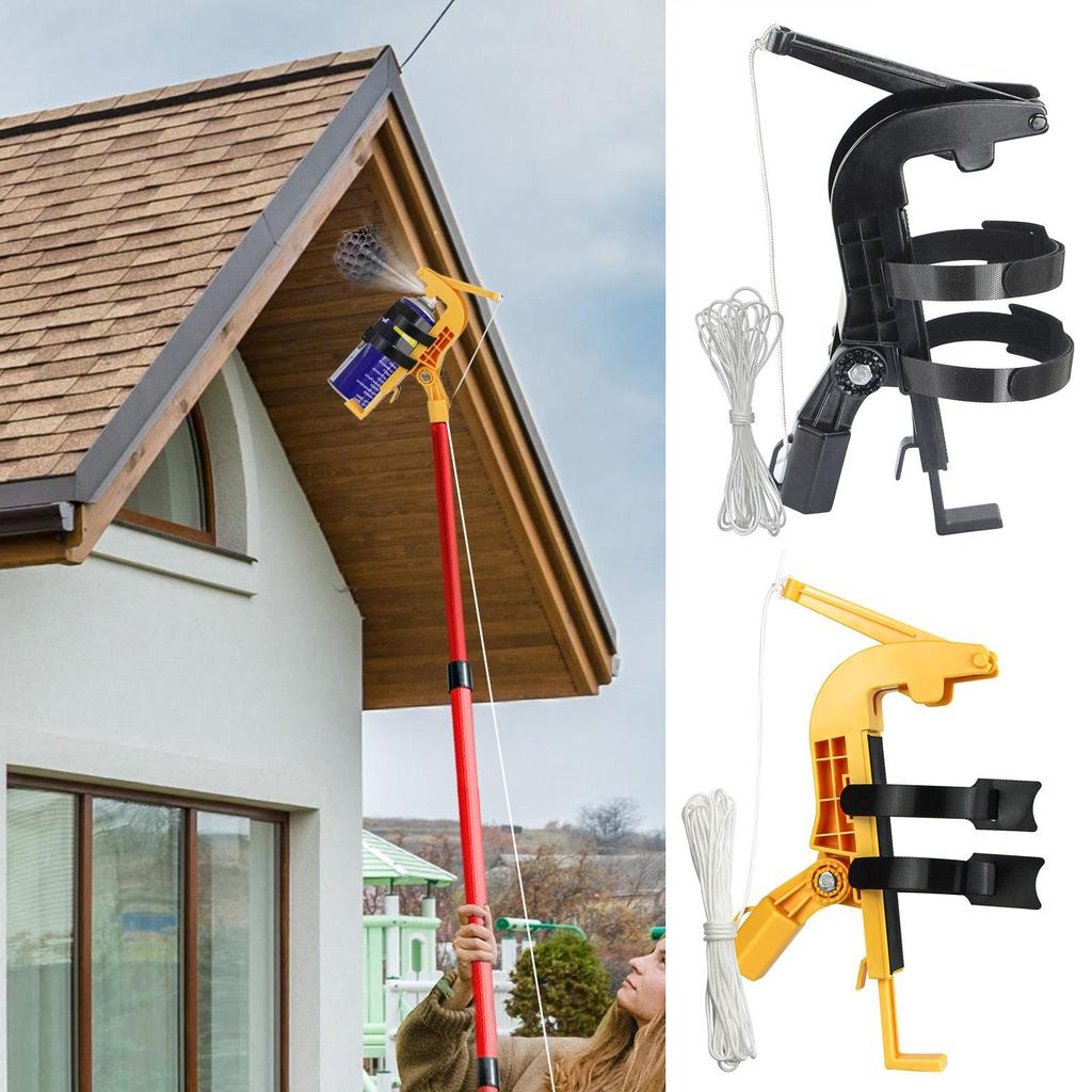 Spray Can Extension Pole Adaptor Adjustable Sprayer Adaptor Wasp Nest Aerosol Can Extension Sprayer for Garden Tree Spray