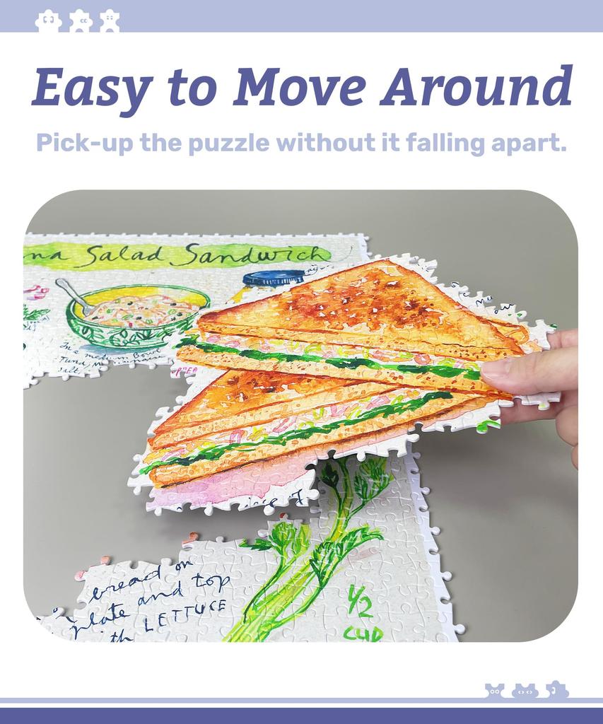 Pintoo 1200 Piece Plastic Jigsaw Puzzle Cafe Difficult for Adults No Pieces Click To Fit [Van Gogh_Night Terrace] (45X59cm) [H2641]