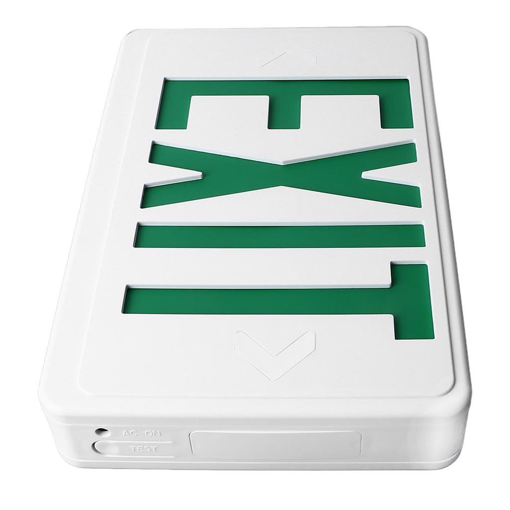 Знак ВЫХОД Аварийный выход Светодиодная лампа Индикатор безопасности эвакуации AC 85‑265В для стены потолка