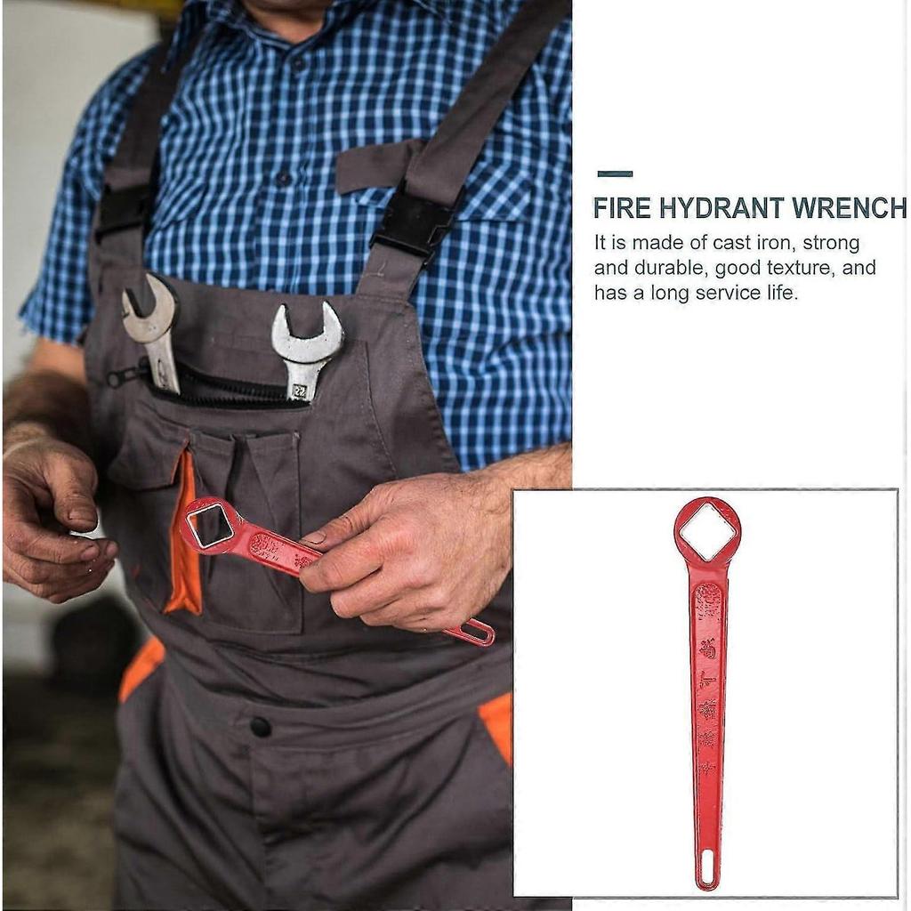 Professional Hydrant Wrench Cast Iron Emergency Wrench For Fire Fighting Equipment Fire Hydrant Accessories - DD