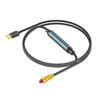 Адаптер USB к оптическому звуку USB к SPDIF Передатчики Цифровые преобразователи Подключение порта SPDIF для компьютера ноутбука ПК
