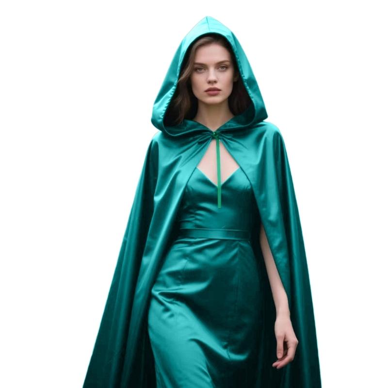 Размеры S-XL Дьявольская мантия волшебника Регулируемая завязка Машинная стирка Плащ Полиэстеровый костюм Для тематического мероприятия