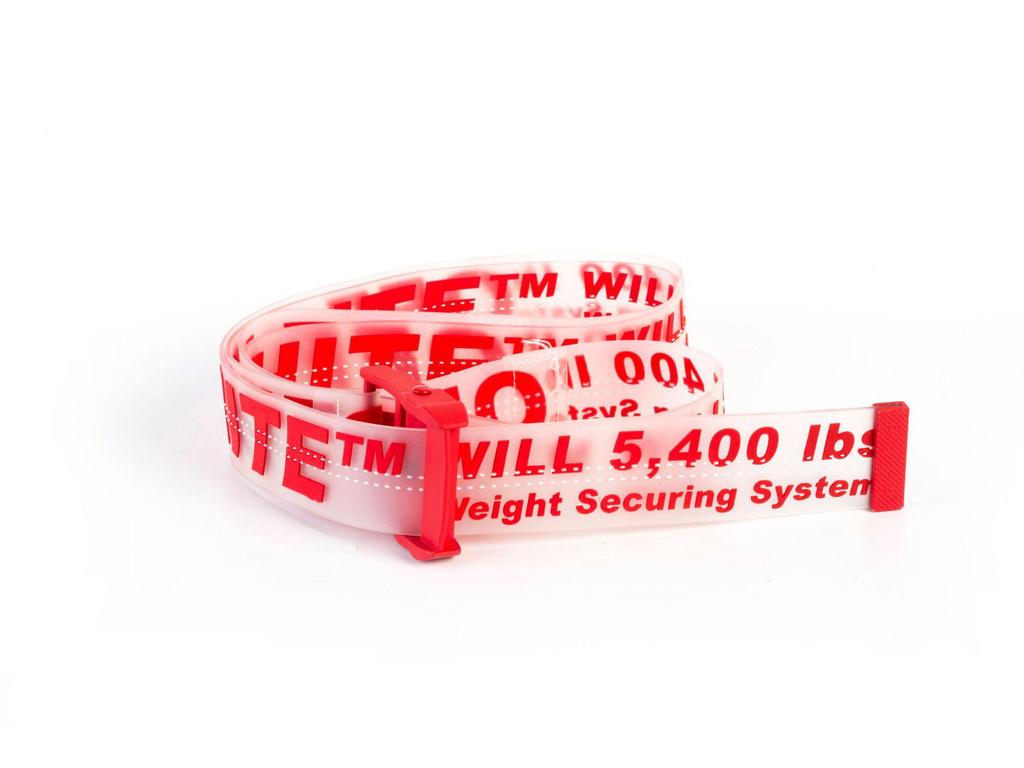 Прозрачный промышленный ремень-стропа, подтвержденная версия - Модный мужской аксессуар для высокой моды