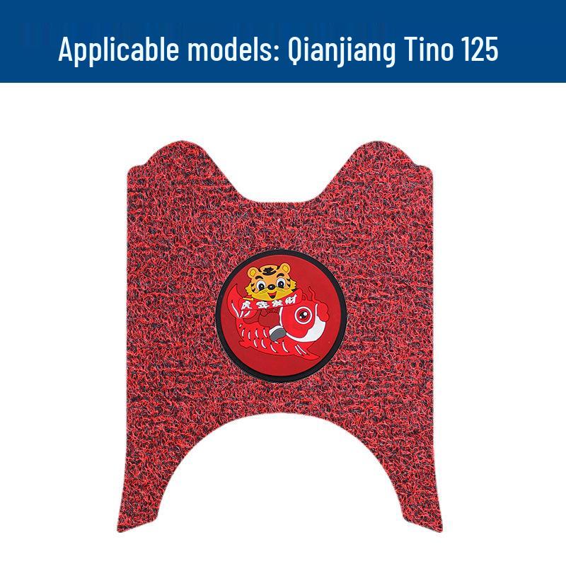 Водонепроницаемые и прочные коврики для ног для мотоцикла Qianjiang Tino 125