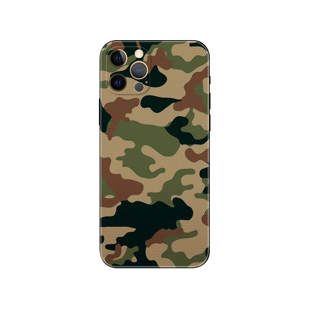 Камуфляжный чехол для телефона в стиле милитари для iphone 14 5S 2020se 6 6s 7 8 plus x 10 XR XS 11 12 13 mini pro MAX, черная задняя крышка из ТПУ
