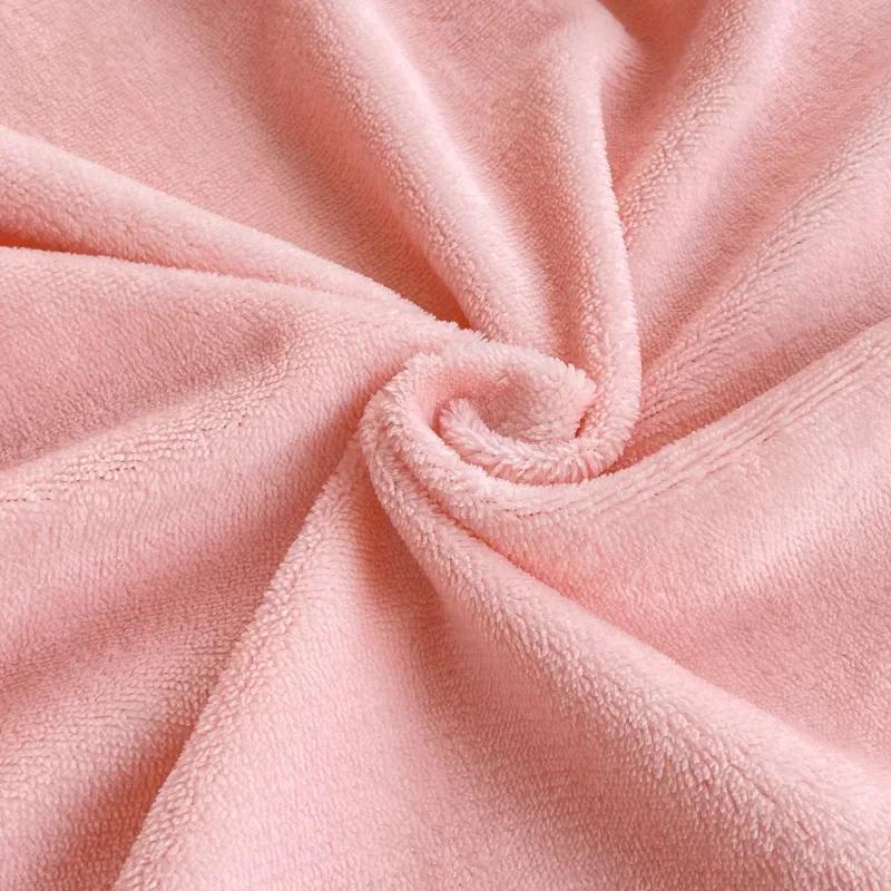 Теплые и толстые эластичные простыни на резинке, однотонные, регулируемые, фланелевые, зимние чехлы для матрасов, бархатное постельное белье, размеры 90/160/180/200