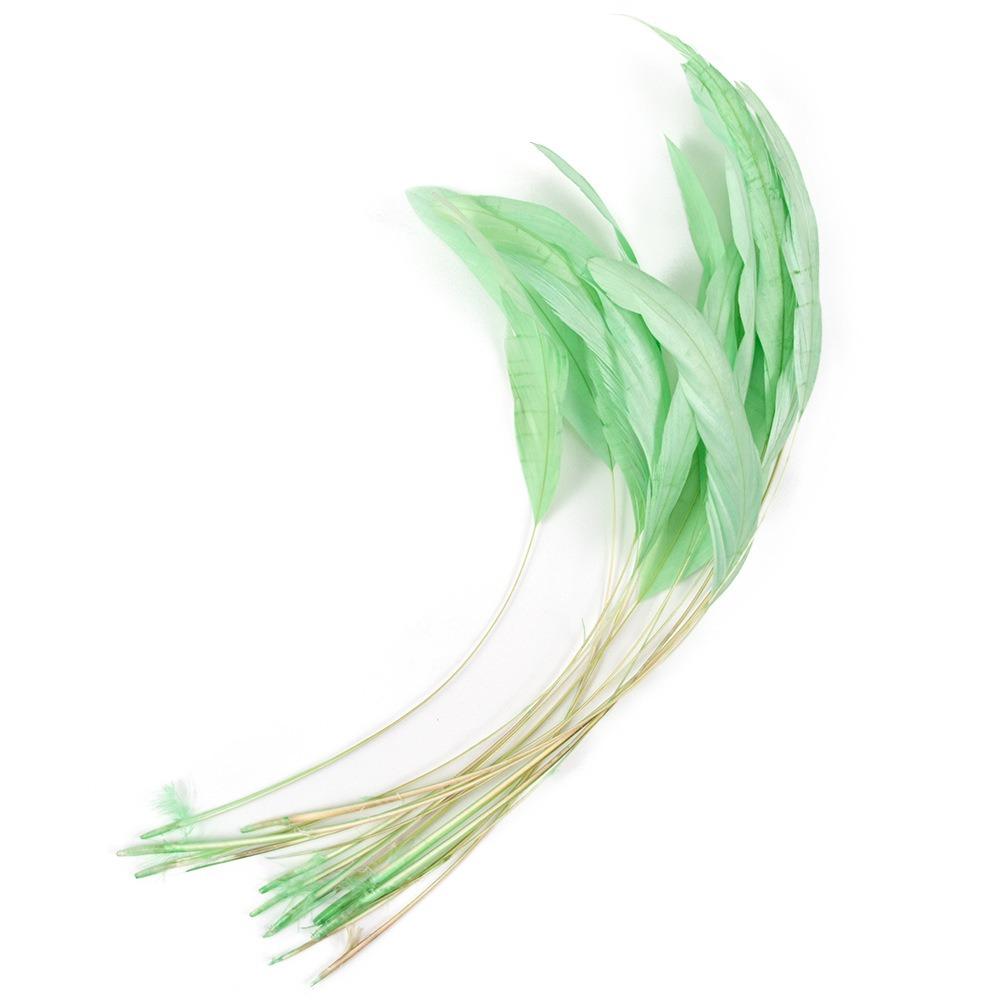 10Pcs Multicolor Rooster Feather Natural Feather Clothing Accessories Feathers Headwear Accessories
