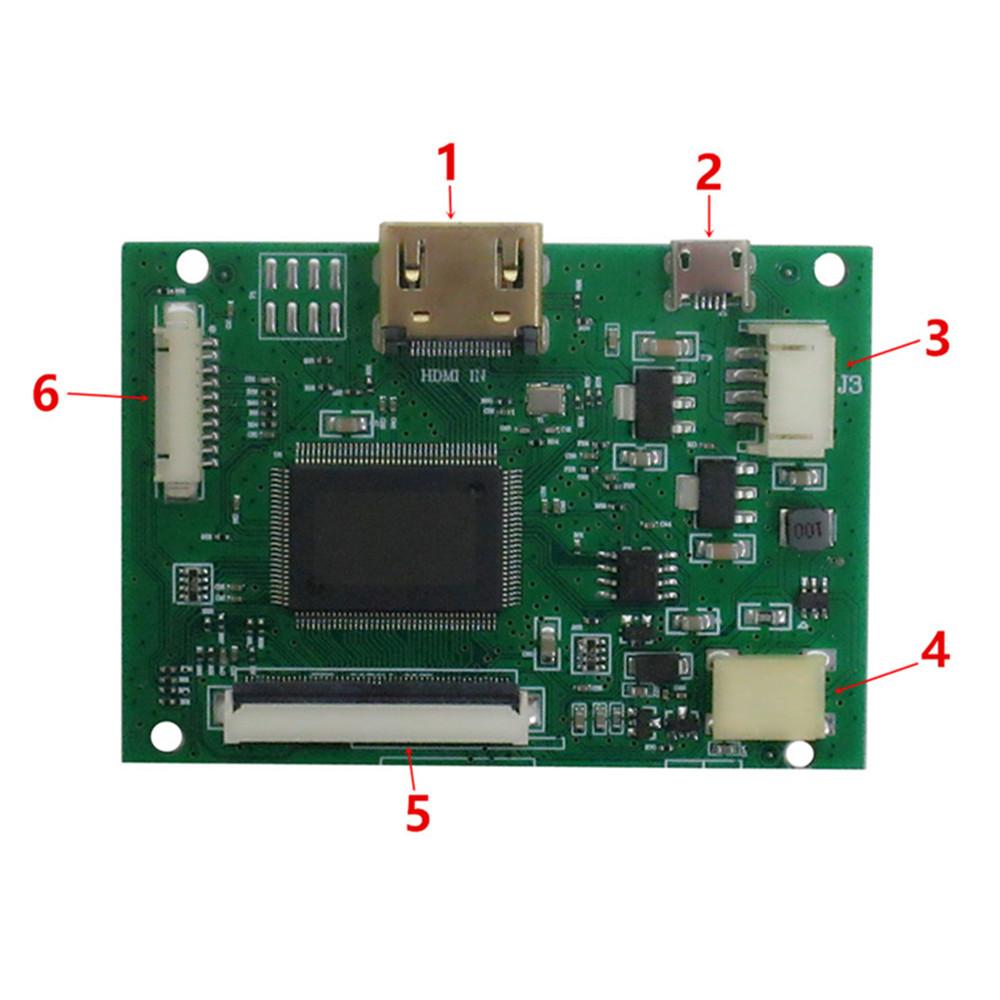 Плата управления драйвером с монитором 7 дюймов, разрешение 1024х600