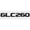 ABS Car Letter Rear Stickers Decals for Mercedes Benz GLC63 GLC200 GLC260 GLC300 Auto Trunk Badge Emblem Accessories