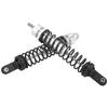 2Pcs 188mm RC Aluminium Shock Absorber Damper for HSP 94050 1 5 RC Gasoline OffRoad Cars(Silver )
