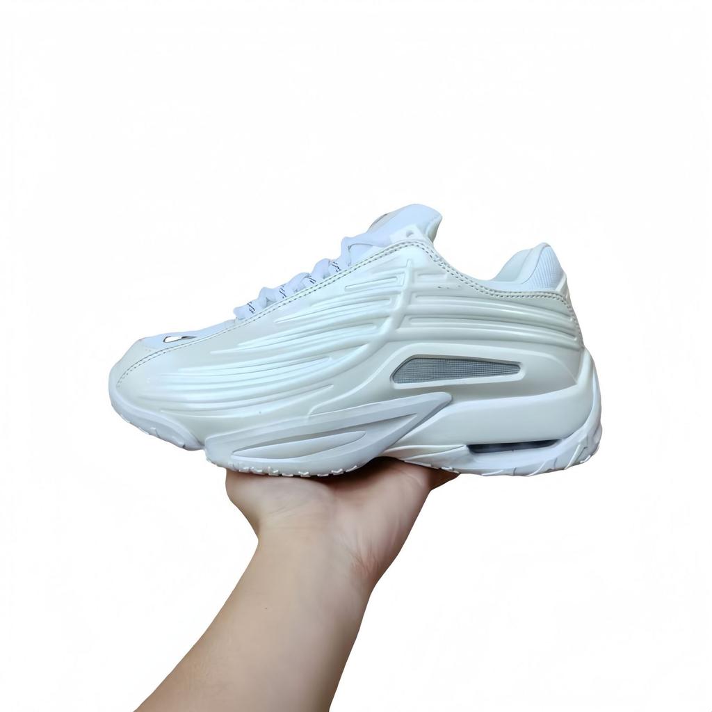 Винтажные баскетбольные кроссовки с толстой подошвой и воздушной подушкой, амортизирующие кроссовки для мужчин и женщин