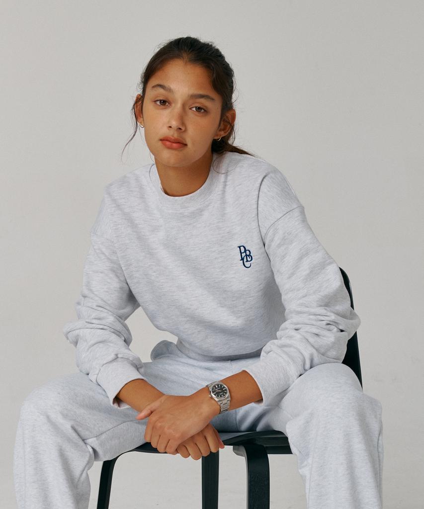 PAPERBOY Women'S Pbc Sweatshirt 2 Types - White Melange