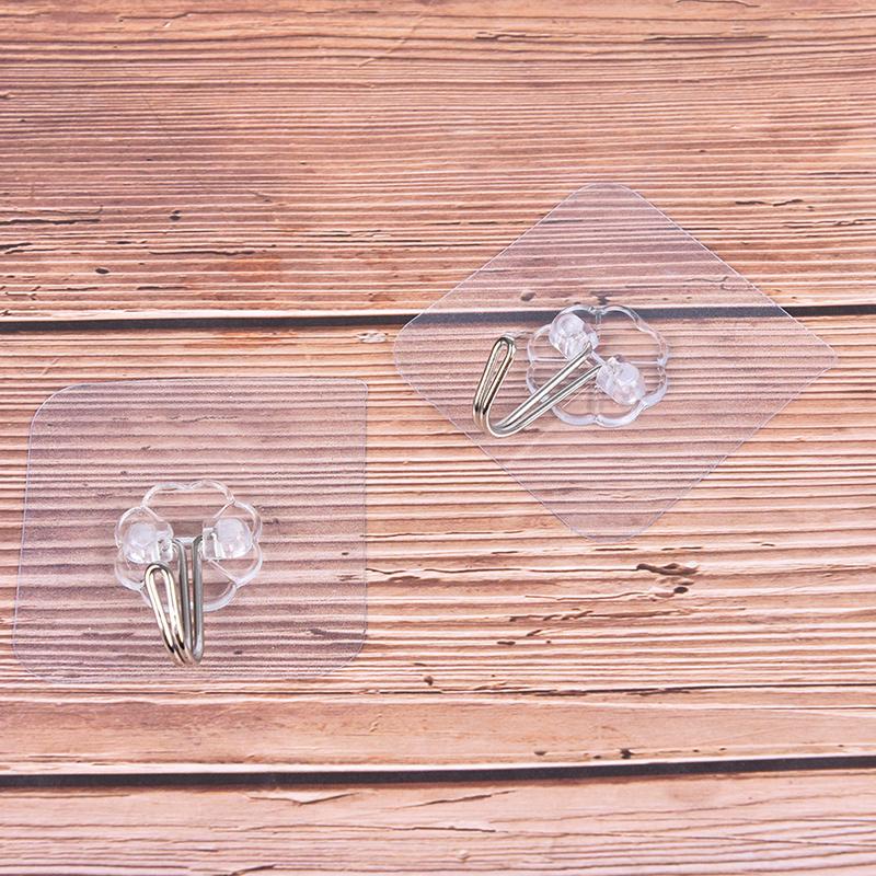 1X полезные прочные прозрачные присоски настенные крючки вешалка для кухни ванной комнаты