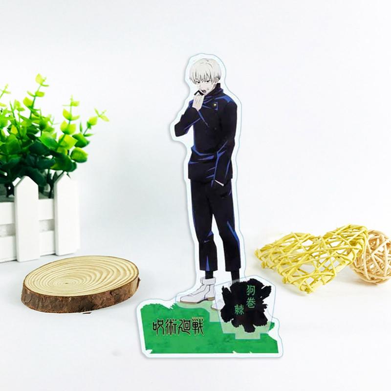 Anime Jujutsu Kaisen Cartoon Character Transparent Acrylic Stand Doll Model Toy Desktop Decoration Gift