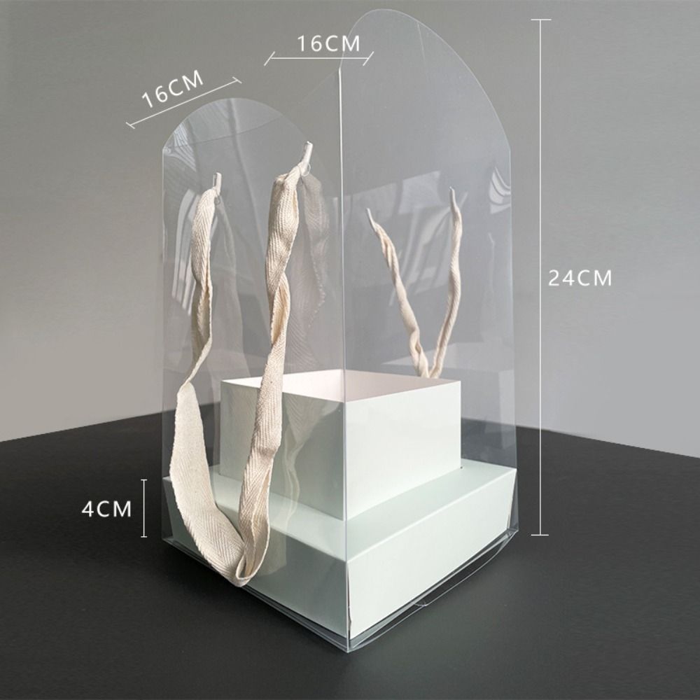 Handbag Bouquet Wrapping Bag Paper Box Flower Bag Creative Handheld Flower Box  Valentine Day