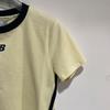 New Balance Футболка W Track Crop Ringer с коротким рукавом nbnef2W112 светло-желтая