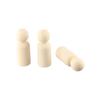 Male Female Blank Puppets Handmade Wooden Peg Doll Wedding Decoration Unpainted Figures Wood Crafts