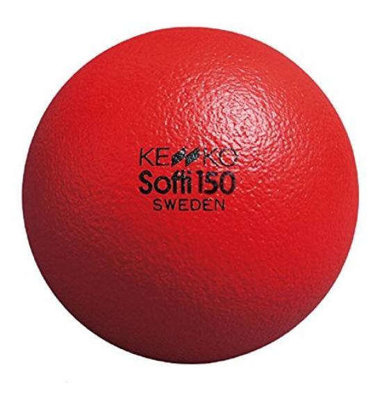 Nagase Kenko Kenko Мяч для софтбола 150 Красный 1 шт Красный 150 мм S150-R