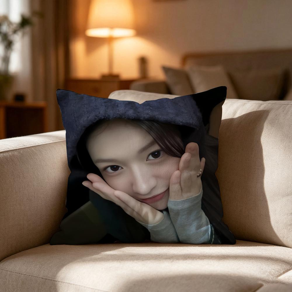 Go Yyounjung Actor Pillow Case Cushion Cover Soft Washable Pillow Case MultiScene For Couch Bed Travel Office Use