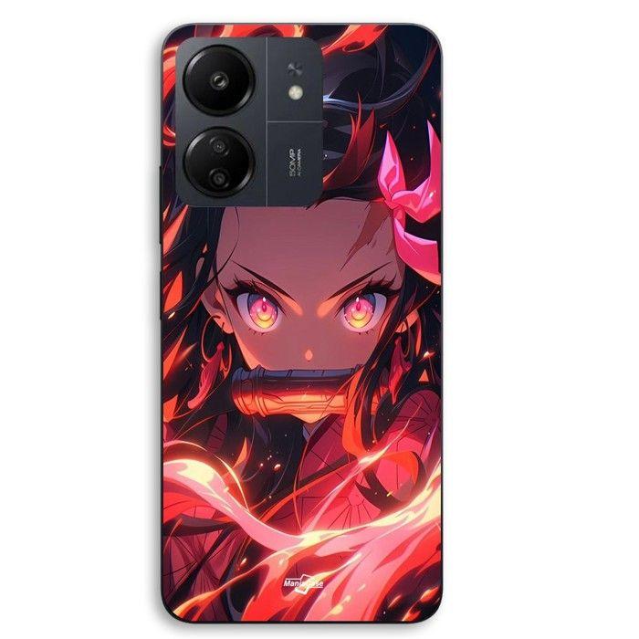 Coque Pour Xiaomi Redmi 13C 4g Demon Slayer Nezuko Kamado Manga anime Maniacase