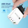 PD33W QC3.0 GaN Multi-Port European Standard Fast Charger, 9V/12V Fast Charging Adapter