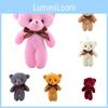 Adorable Plush Teddy Bear Keychain Pendant For Girlfriend Or Kids