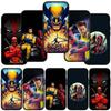 Чехол для Samsung Galaxy S25 S23 S22 S24 Ultra FE A05 A06 A15 A16 A36 A37 A35 A54 A55 A56 A57 A25 A26 A53 A17 Супергерой Дэдпул Комиксы Росомаха Обложка