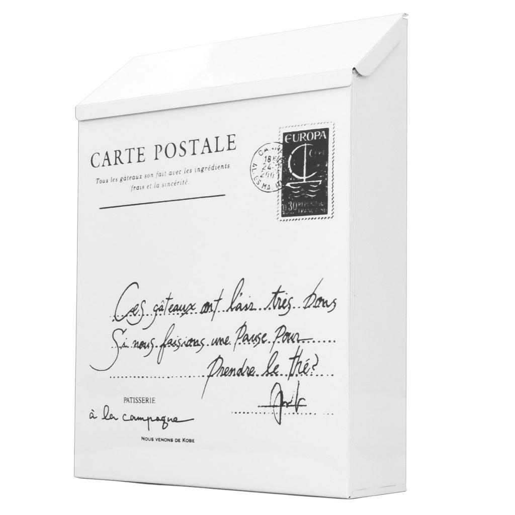 Железный почтовый ящик настенный в деревенском стиле, запираемый на 2 ключа, 3 крючка, водонепроницаемый ящик для предложений для дома, офиса