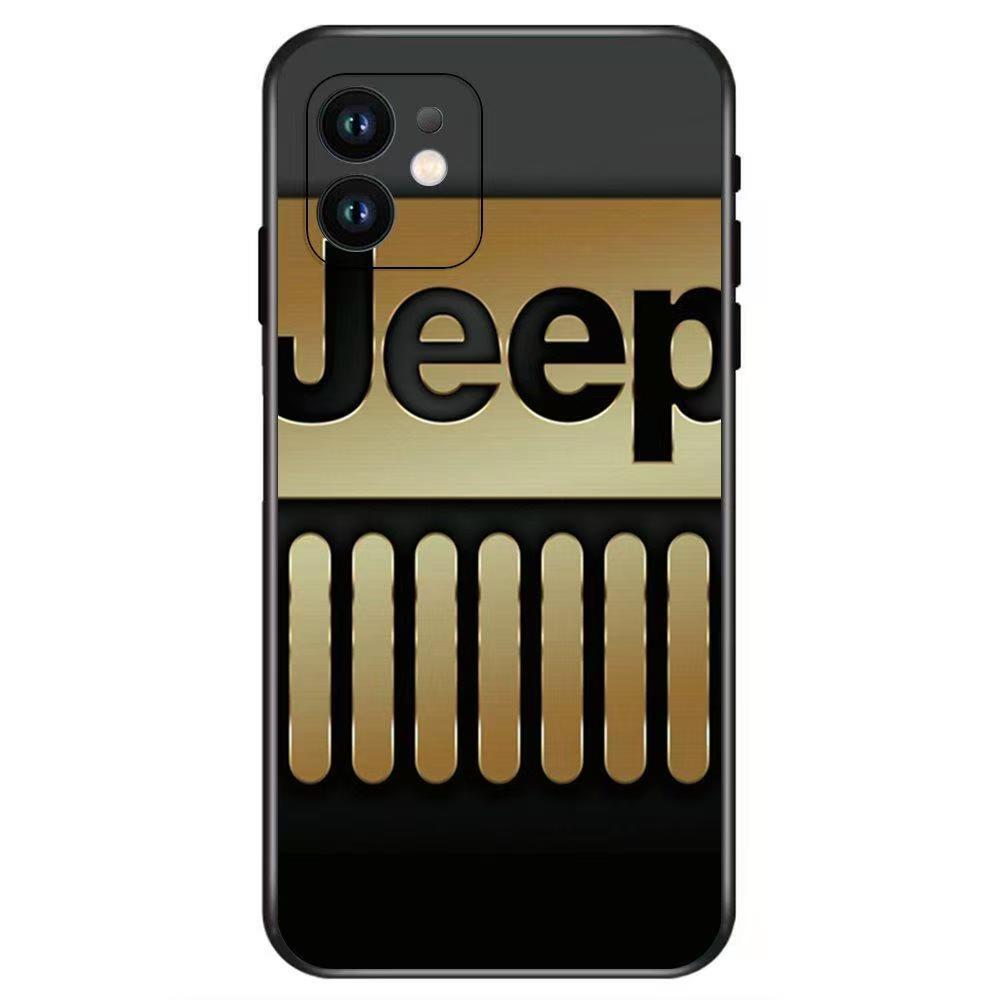 Soft TPU Phone Case For jEEP For iPhone 16 15 14 13 12 Pro Official Apple Cover for iPhone 16 Plus 12 13 14 15 16 17 Pro Max AMR1
