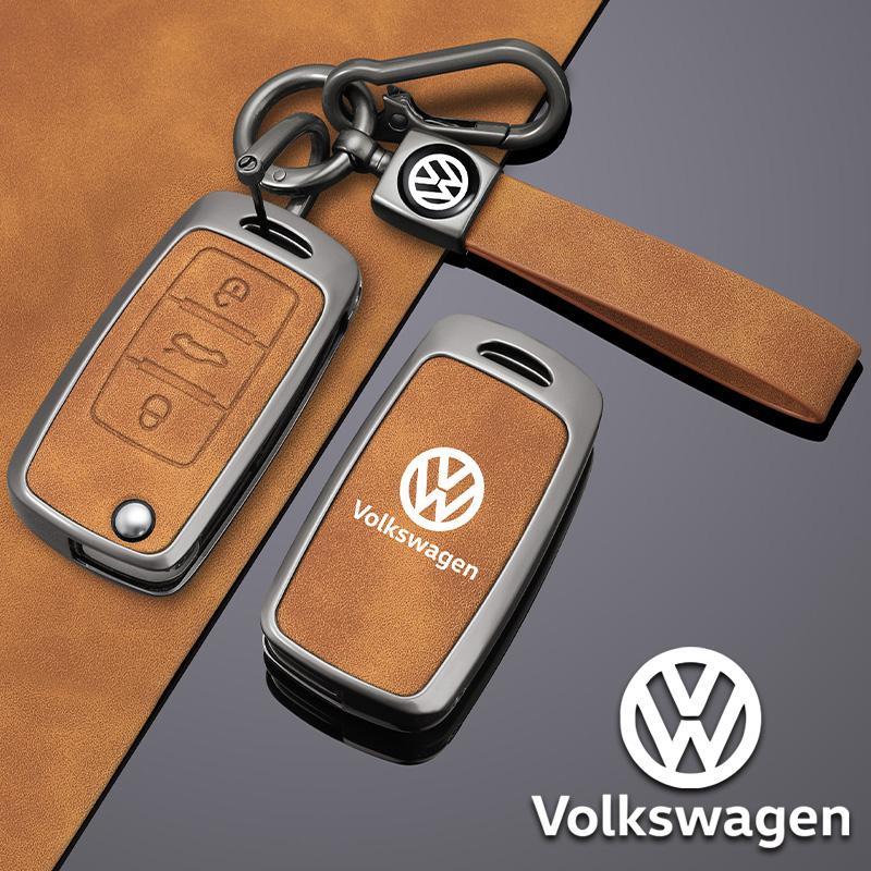 Для VOLKSWAGEN VW Чехол-оболочка для корпуса брелока автомобиля из цинкового сплава Для Volkswagen VW Polo Golf Passat Tiguan Beetle Caddy T5 Up Eos Ke