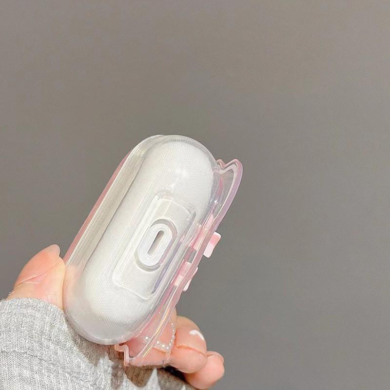 3D Чехол для беспроводных наушников в виде бантика, Милый чехол для наушников