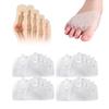 2 Pairs Toe Separator Silicone Bunion Corrector for Women Men Pain Relief Correction Device for Overlapping Toes Hammer Toe & Foot Alignment