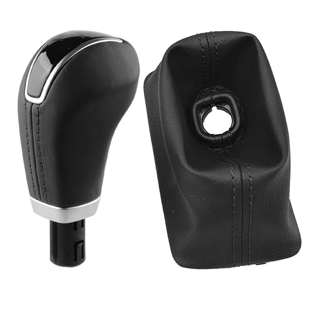 Leather Gear Shift Knob 46720-2W200 For Santa Fe 3.3L 2013 2014 2015 2016