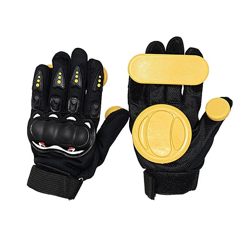 Speedway Slide Gloves Slider Brake Handguards Wearable Highway Longboard Turning Gear