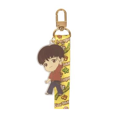 Брелок для ключей ROYCHE TinyTAN с акриловым ремешком (J-надежда) TinyTAN-KRA-D-JH