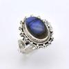 Лабрадорит стерлингового серебра 925 мужчин кольцо с печаткой, овальный драгоценный камень драгоценный камень кольцо ручной работы