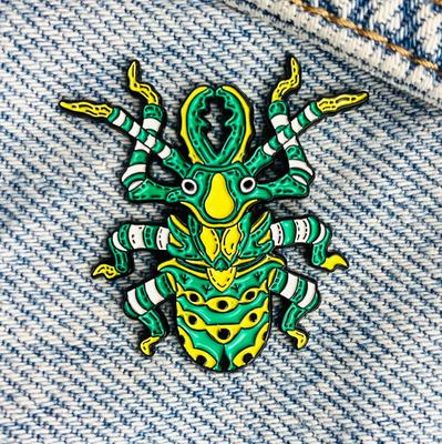 Новый эмалированный штифт, гигантское насекомое, животное, металлический разъем, подарок на день рождения, 1 шт.