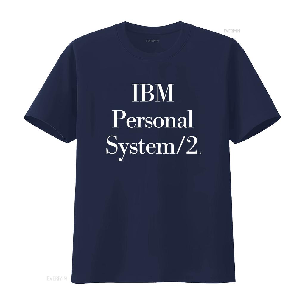 Vintage IBM Personal System 2 T Shirt 80s Technology IT Classic Logo Design Rare 50 Style Computer vintage Washed Slightly
