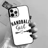 Stylish Playing Handball Phone Case For iPhone 17 Air 16 15 14 13 12 Pro Max Plus Max Cover Shell coque