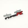 CVWF1 3D Metal Black Red Letters Type R Logo Car Front Grille Badge Emblem for Honda Accord Civic Type R Auto Accessories