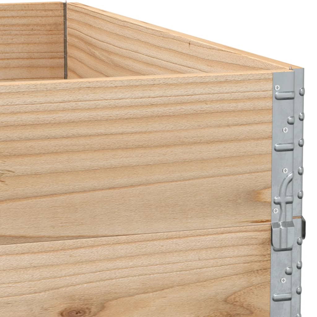 Plant Box 100x100 cm Solid Pine Wood