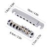 6-String Roller Saddle Bridge Roller Saddle Electric Guitar Accessories  Electric Guitar