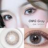 0~-6.00 Colored Contact Lense Magister 14mm Brown/Gray Natural Contact Lenses OMG Series