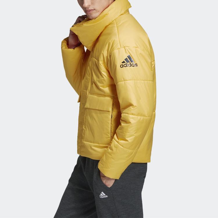 adidas Мужская желтая пуховая куртка DZ1431