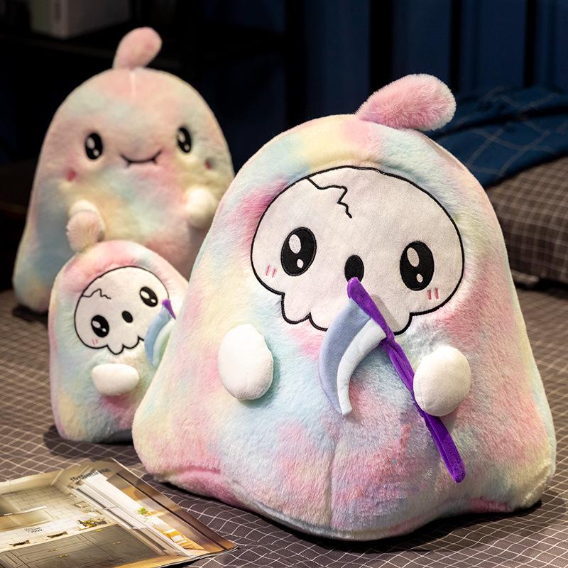 Хэллоуин плюшевые игрушки мультфильм скелет кукла смерть детский подарок глупая милая кукла